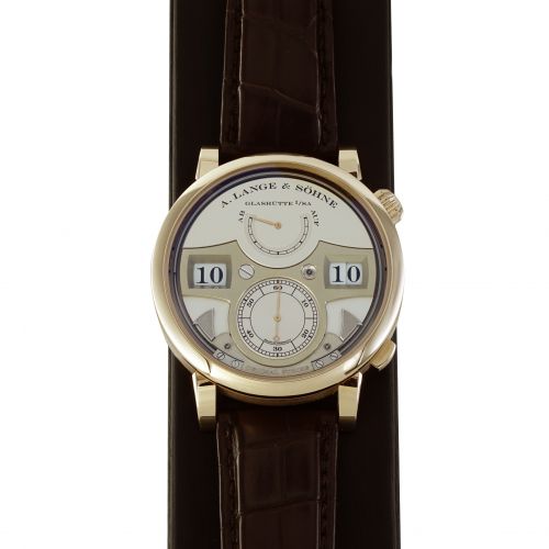 A Lange & Sohne Zeitwerk Decimal Strike Wristwatch