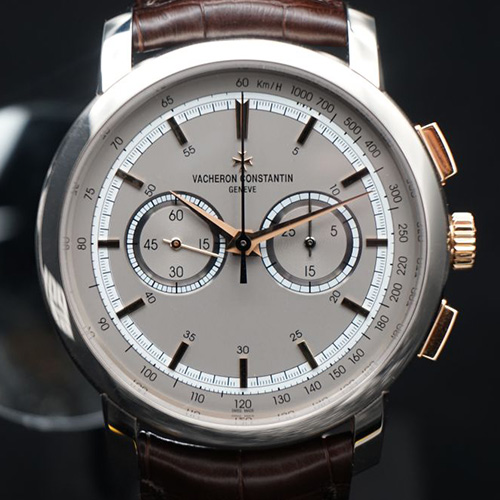 Vacheron Constantin Traditionnelle Chronograph White & Pink Gold