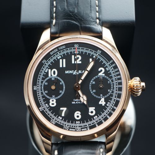Montblanc 1858 Monopusher Chronograph Tachymeter RG