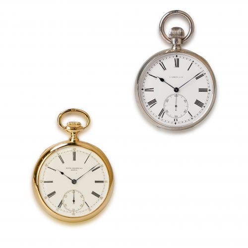 Two Observatory Chronometer Pocket Watch