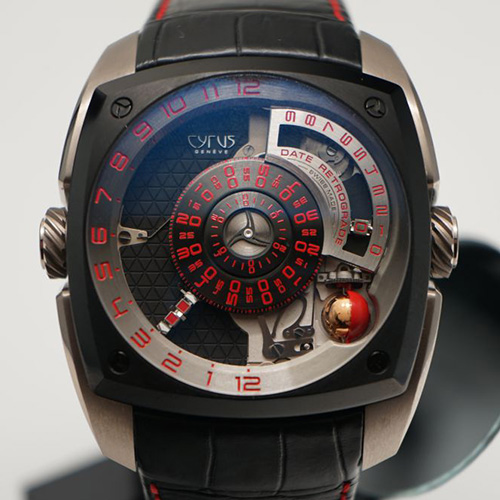 Cyrus Klepcys Moon Wristwatch