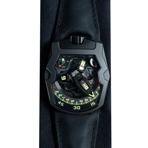 Urwerk Ref. UR-210Y “Black Hawk”