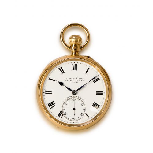 S. Smith & Son Observatory Chronometer Pocket Watch