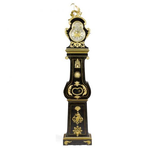 18th Century French Ormolu Annual Calendar Longcase Clock