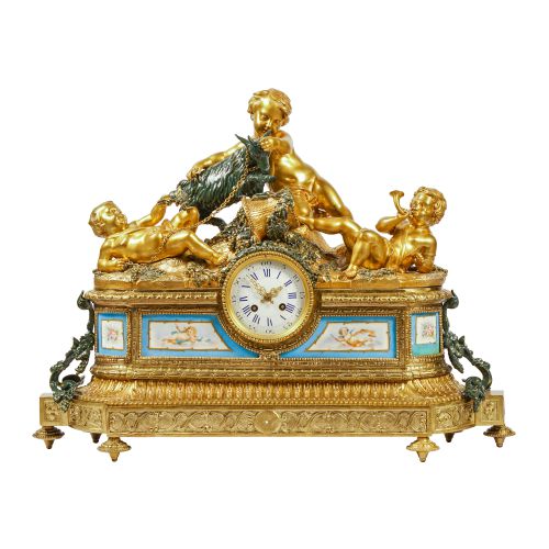 19th Century French Ormolu Mantel Clock