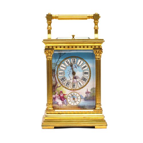 L. Vrard & Co. Chinese Market Carriage Clock