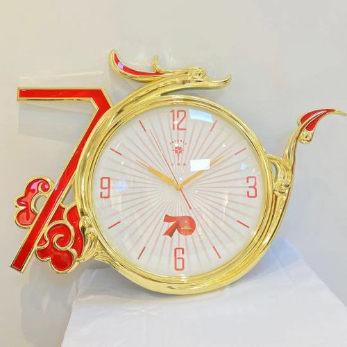 新中國成立70周年紀念“騰飛中國龍”掛鐘